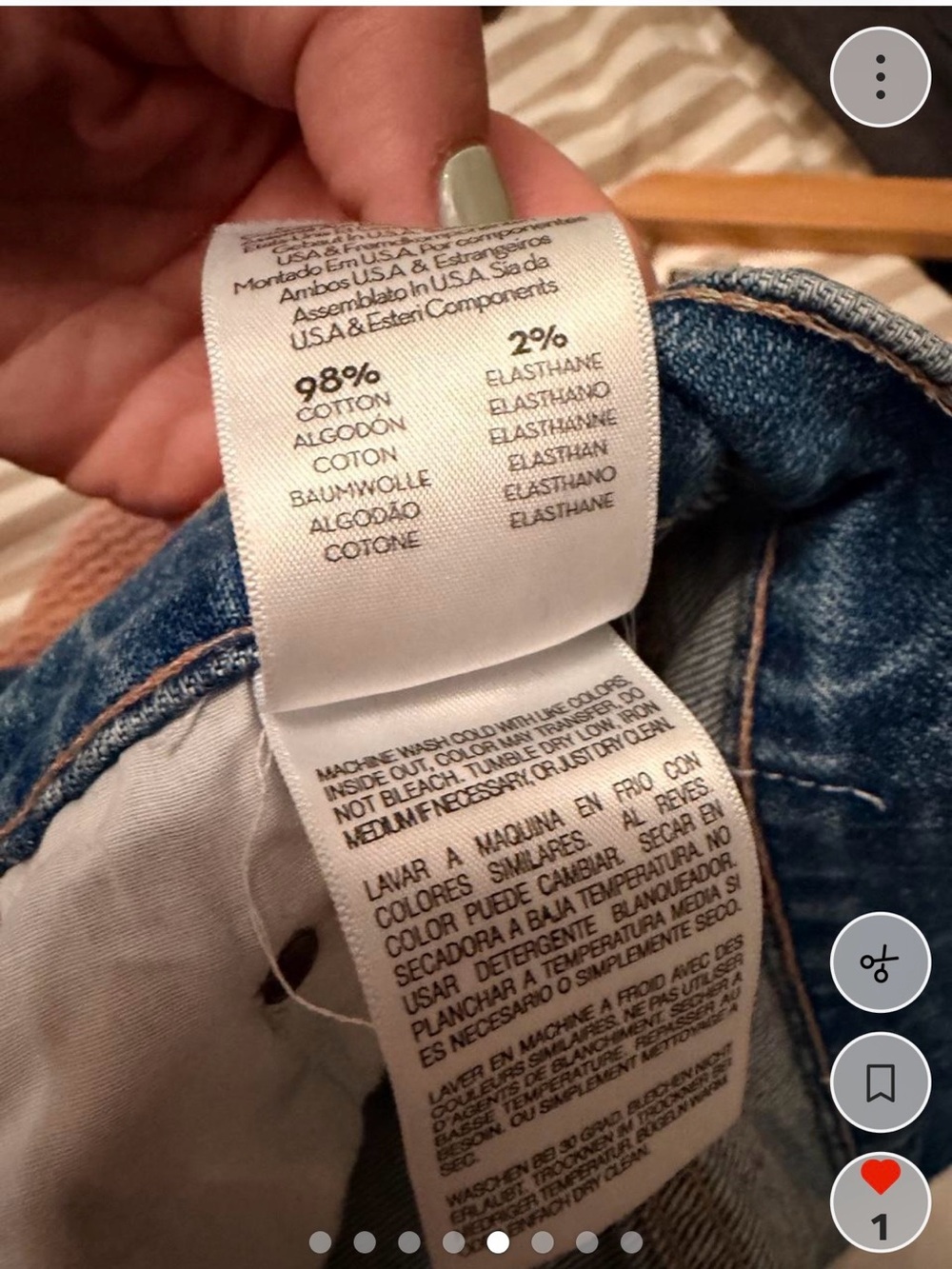 MOTHER Tom Cat Straight-Leg Jeans 29 - Picture 5 of 7
